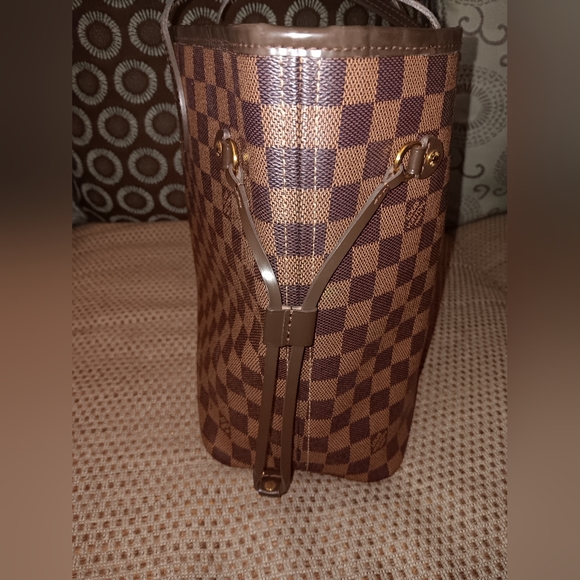 Louis Vuitton damier ebene neverfull tote - Picture 3 of 8